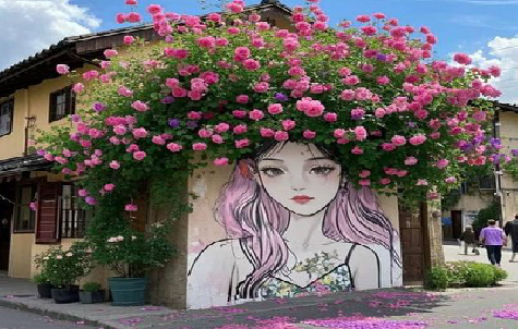 乐平怎么设计网红打卡墙绘