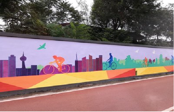 乐平墙体彩绘-围墙