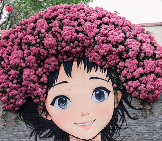 乐平墙体彩绘-网红墙打卡