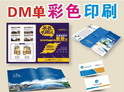 乐平单页印刷，色彩搭配简单。