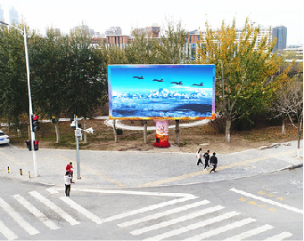 乐平户外大屏广告投放要点。